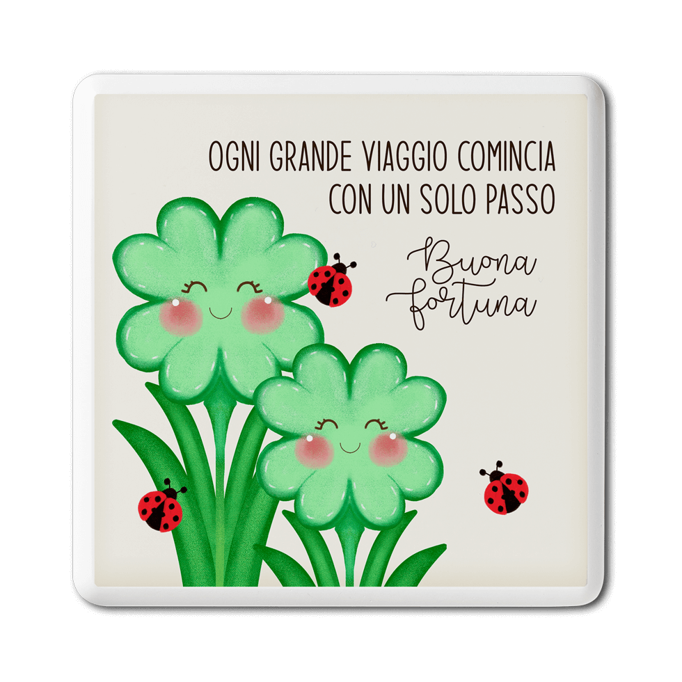 Portachiavi Quadrifoglio Portafortuna Quadrifoglio A Cuore Con Biglietto E Sacchetto, Regalo Buona Fortuna Per Esami E Occasioni Set Regalo Occasioni Speciali - 8